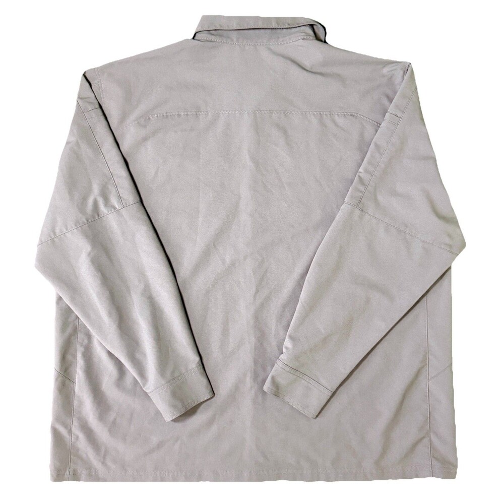 5.11 Tactical Mens Gray Long Sleeve Snap Up Shirt Pockets Workwear Size XXL - Picture 3 of 8